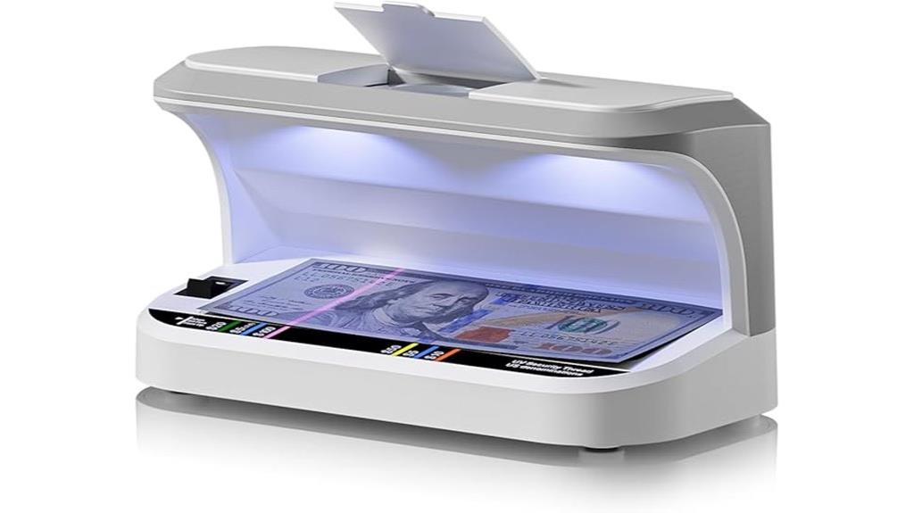 portable counterfeit bill detector