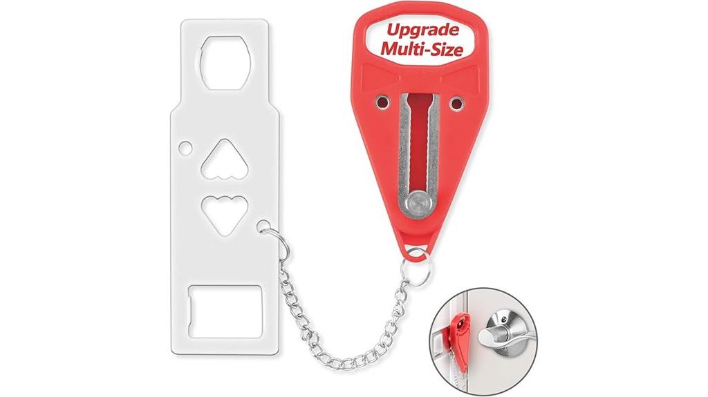 portable door lock security