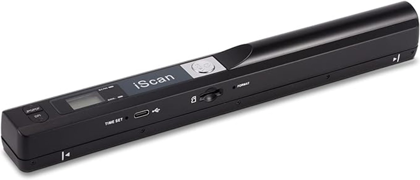 portable handheld image scanner
