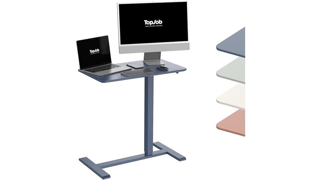 portable mobile standing desk