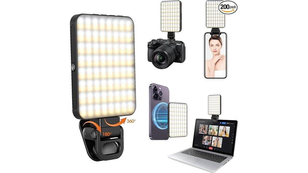 portable rechargeable ring light
