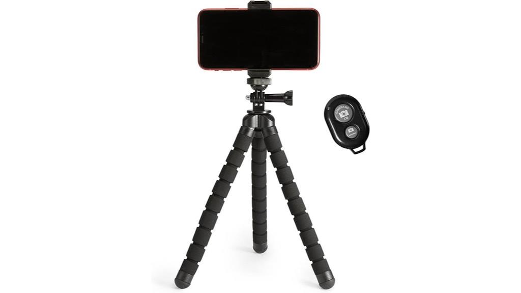 portable tripod with remote