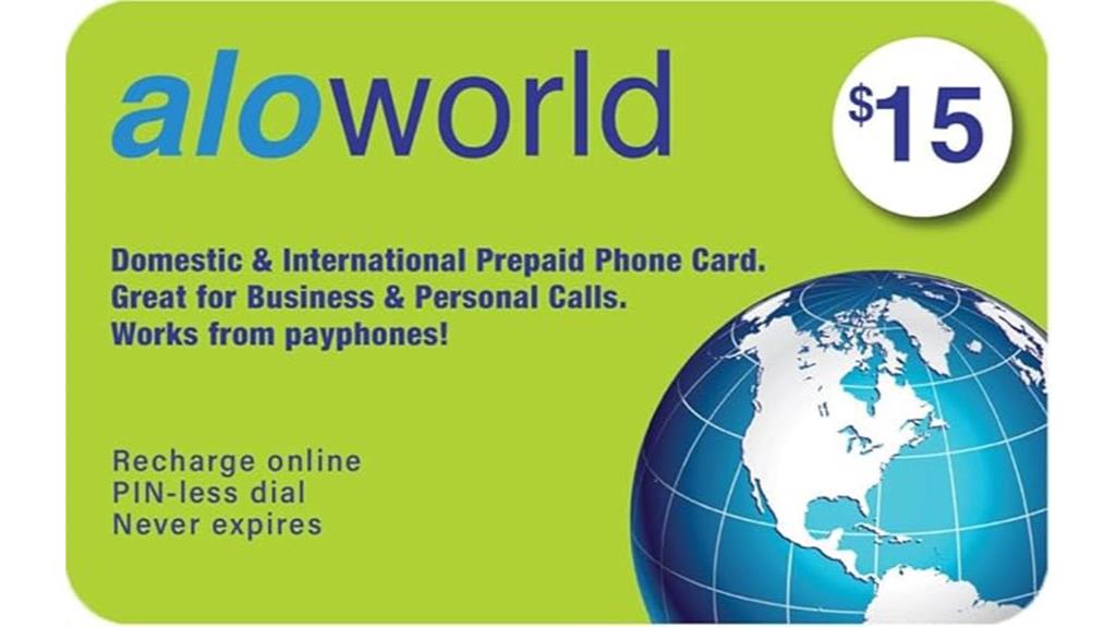 prepaid global calling card