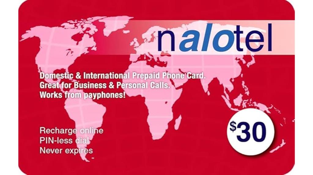prepaid global calling card