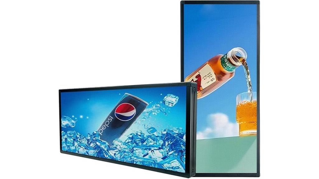 programmable business led sign