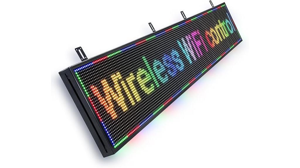 programmable led digital display
