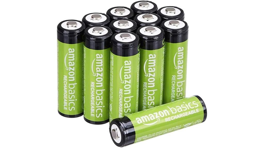 rechargeable aa batteries pack
