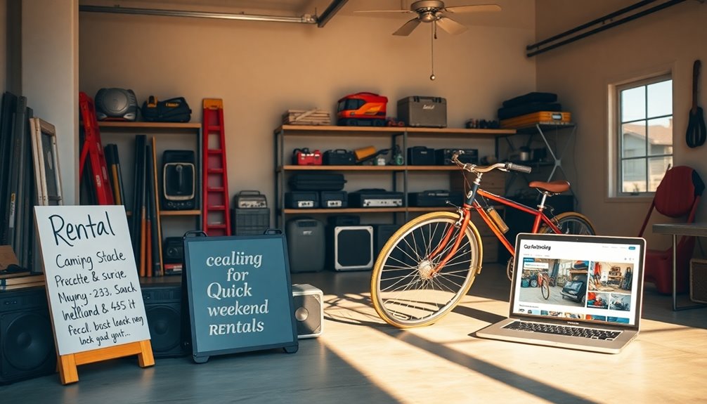 rent unused space efficiently