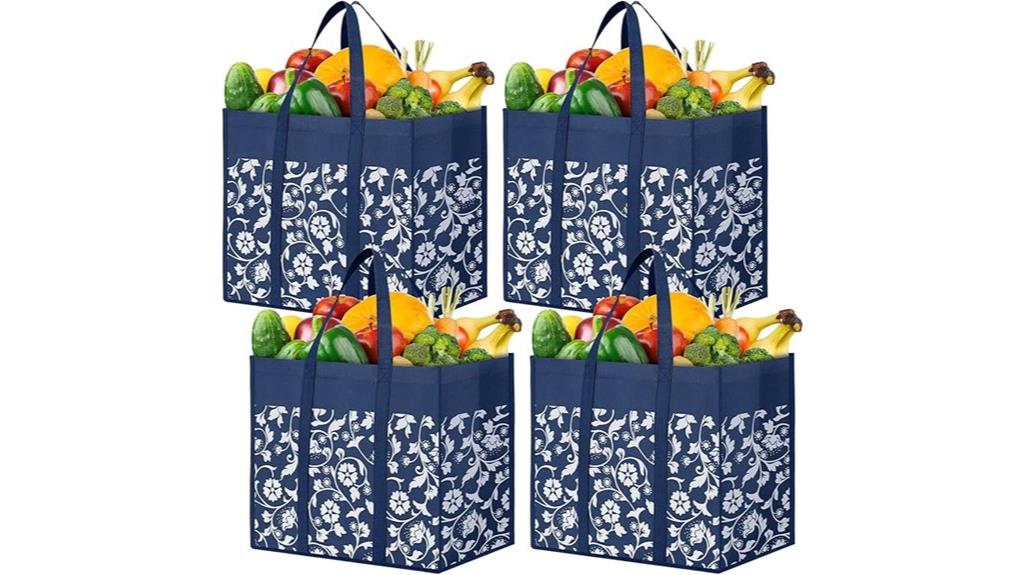 reusable grocery bag set