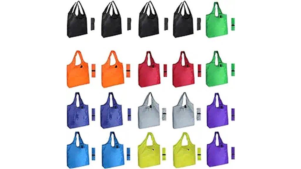 reusable grocery bags 20 pack