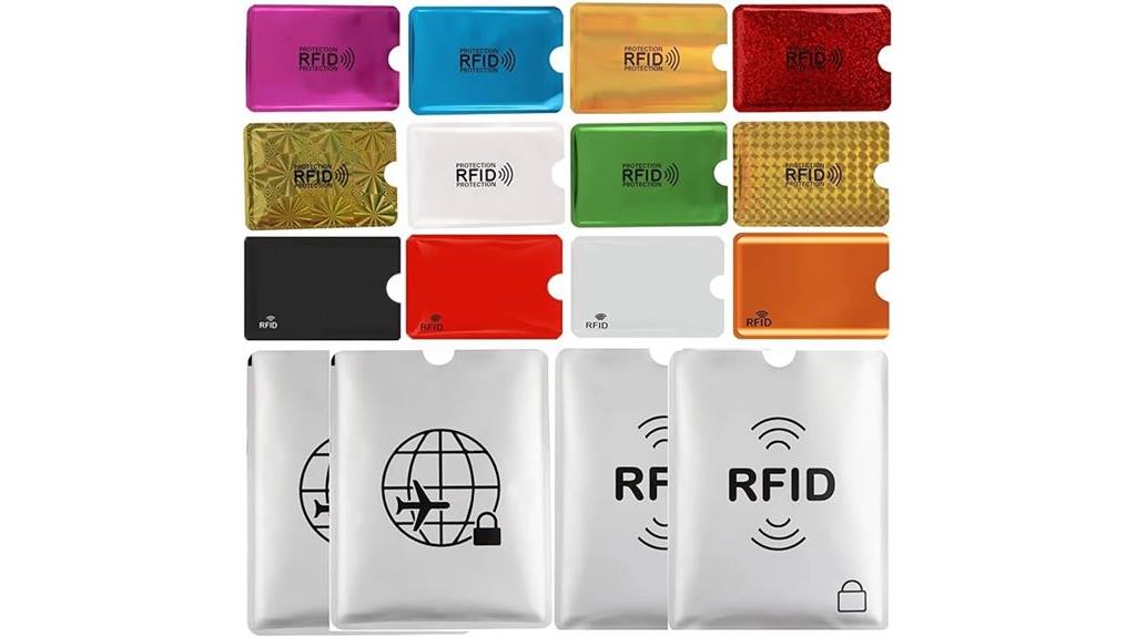 rfid block passport set