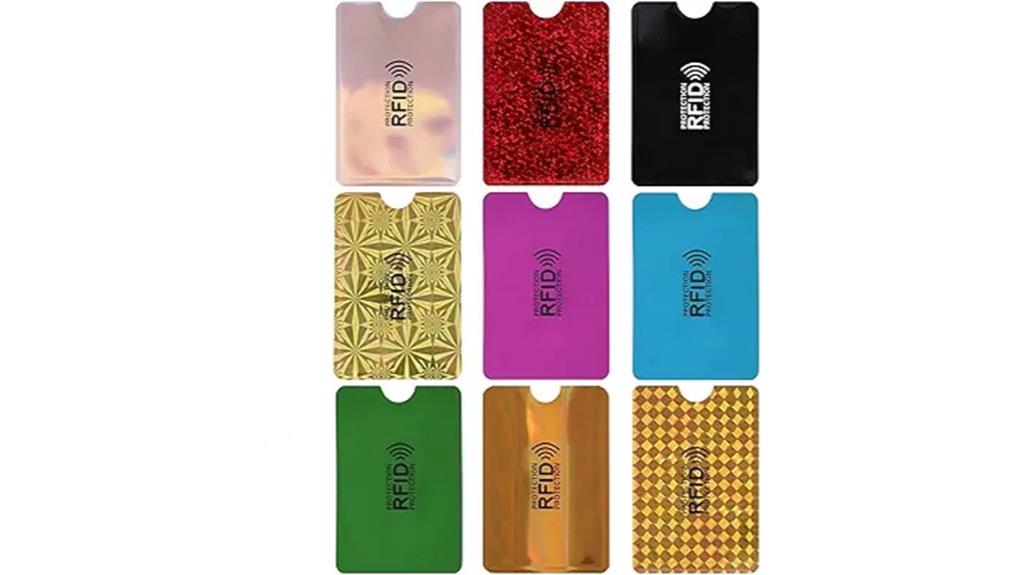 rfid card holder set