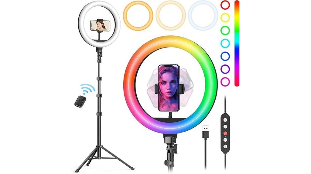 ring light with stand