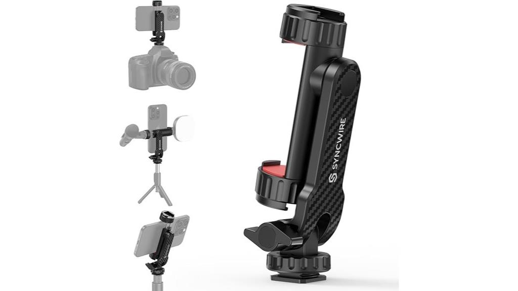 rotatable smartphone tripod mount