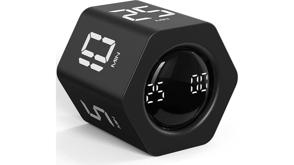 rotating timer with presets