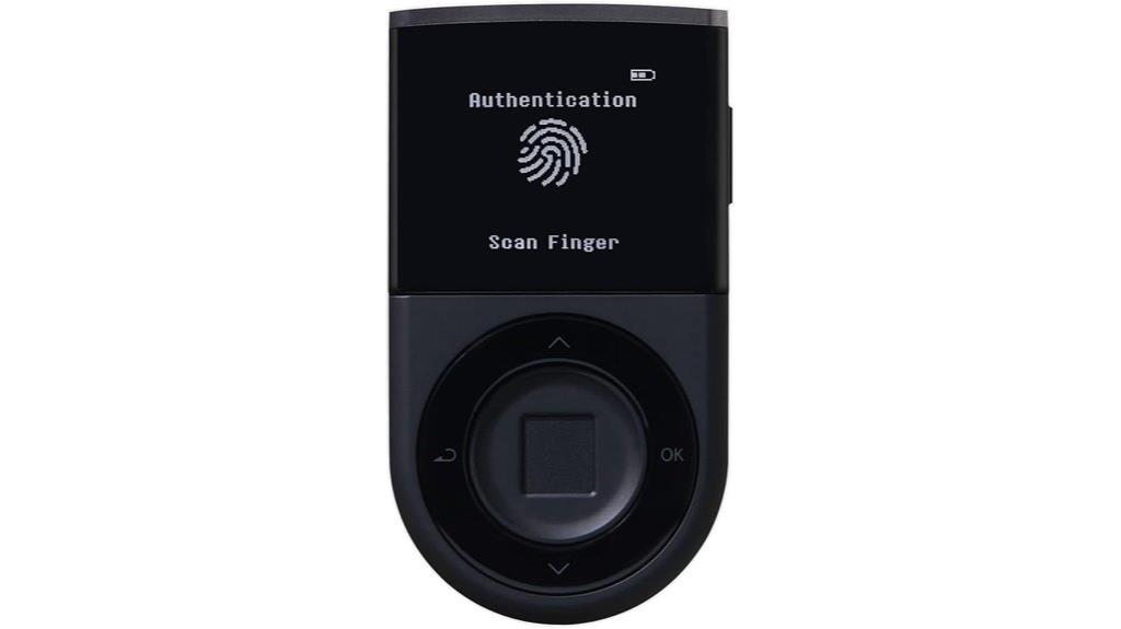 secure fingerprint crypto wallet