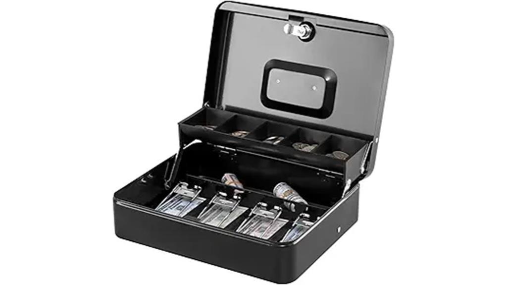 secure top lock box