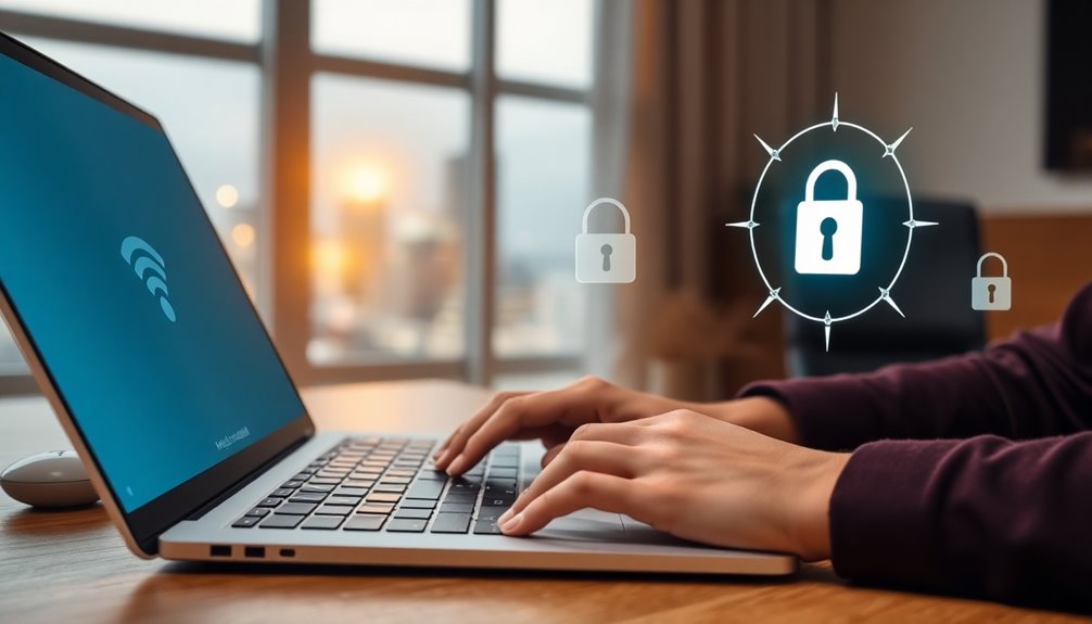 secure wi fi protect data