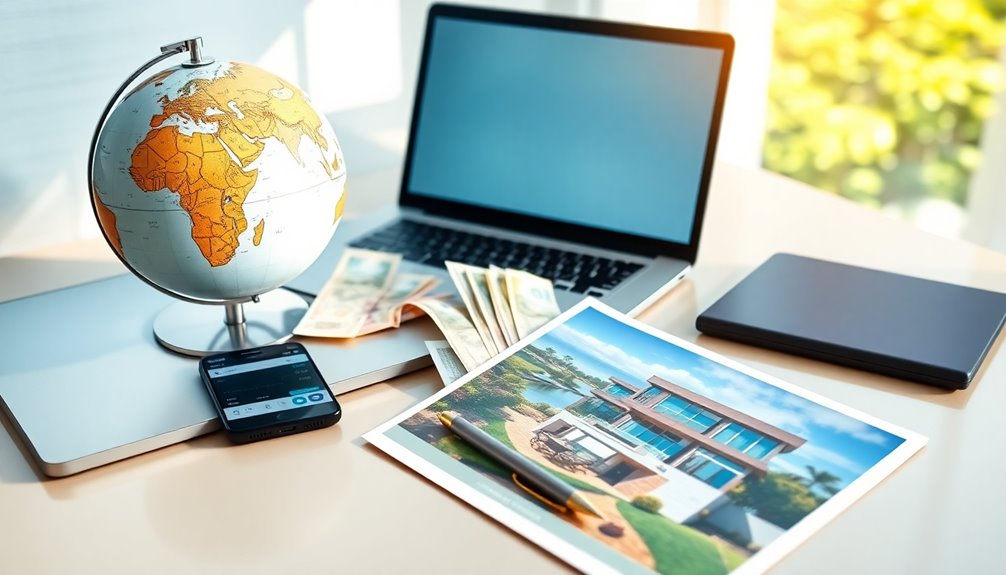 securely manage international property transactions