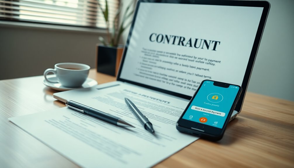 set clear contract terms