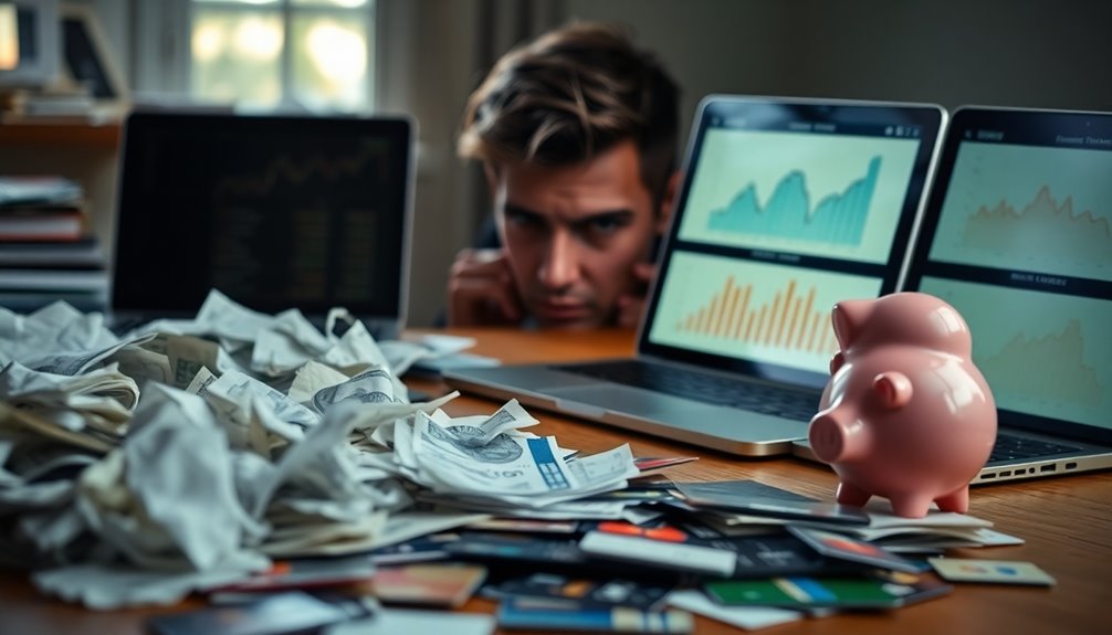 signs of financial distress