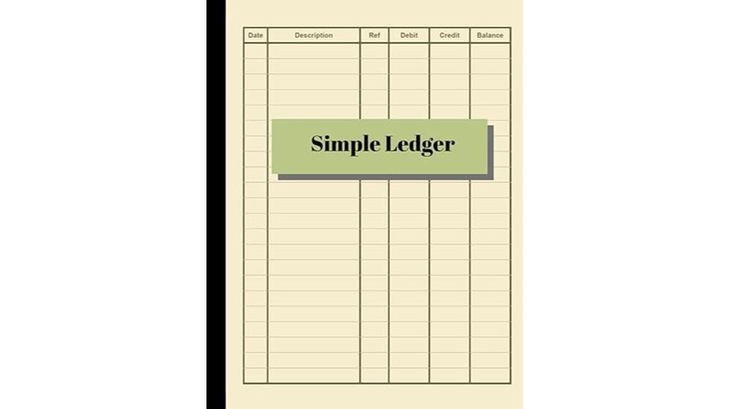 small business cash ledger