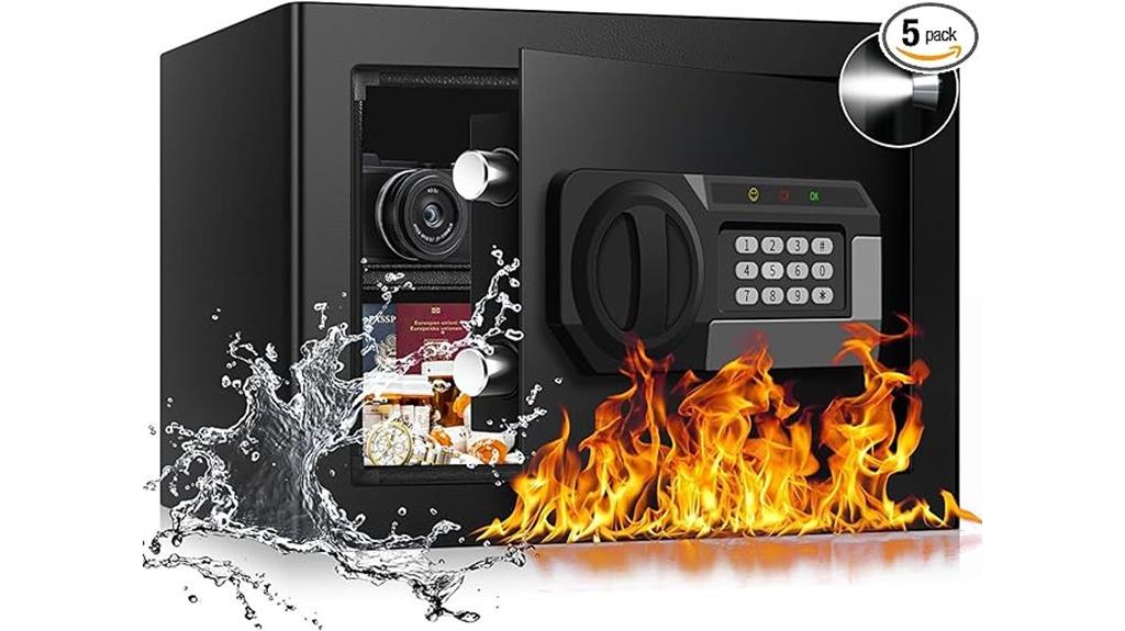 small fireproof waterproof safe