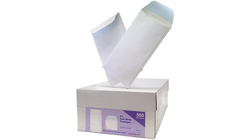 small items cash envelope