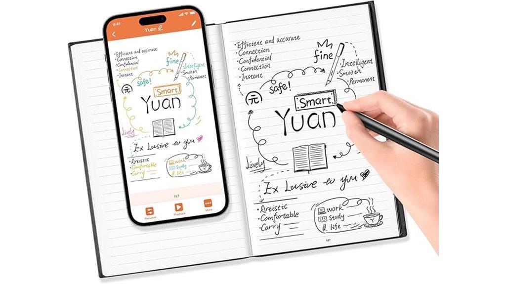 smart digital pen notebook
