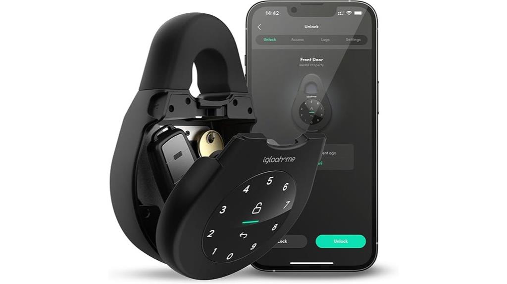 smart lock box security