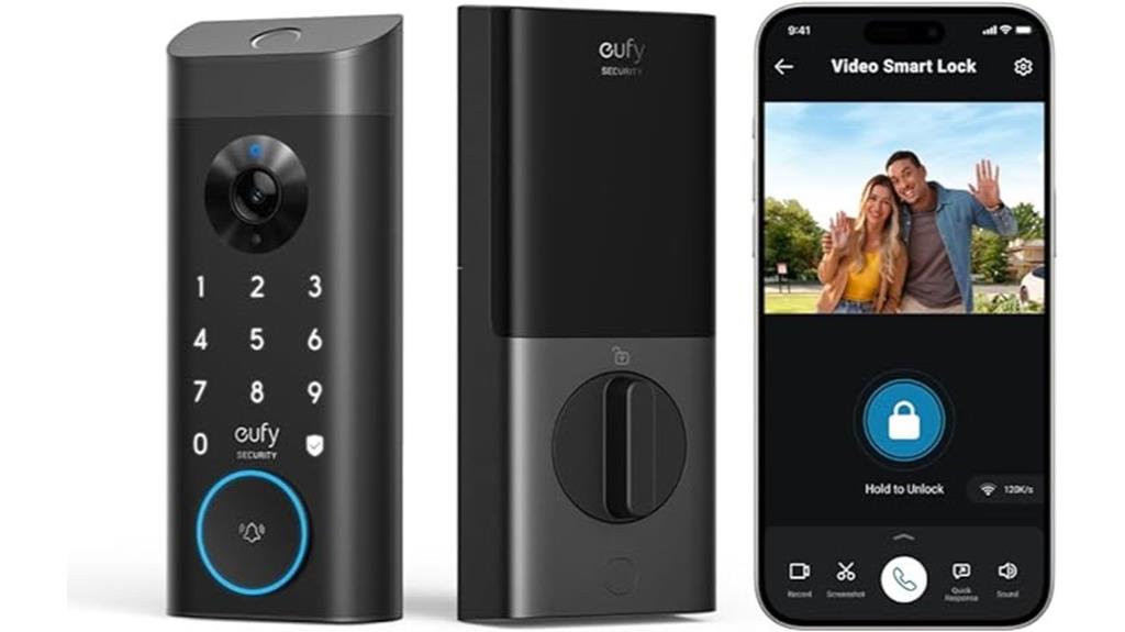 smart lock with camera
