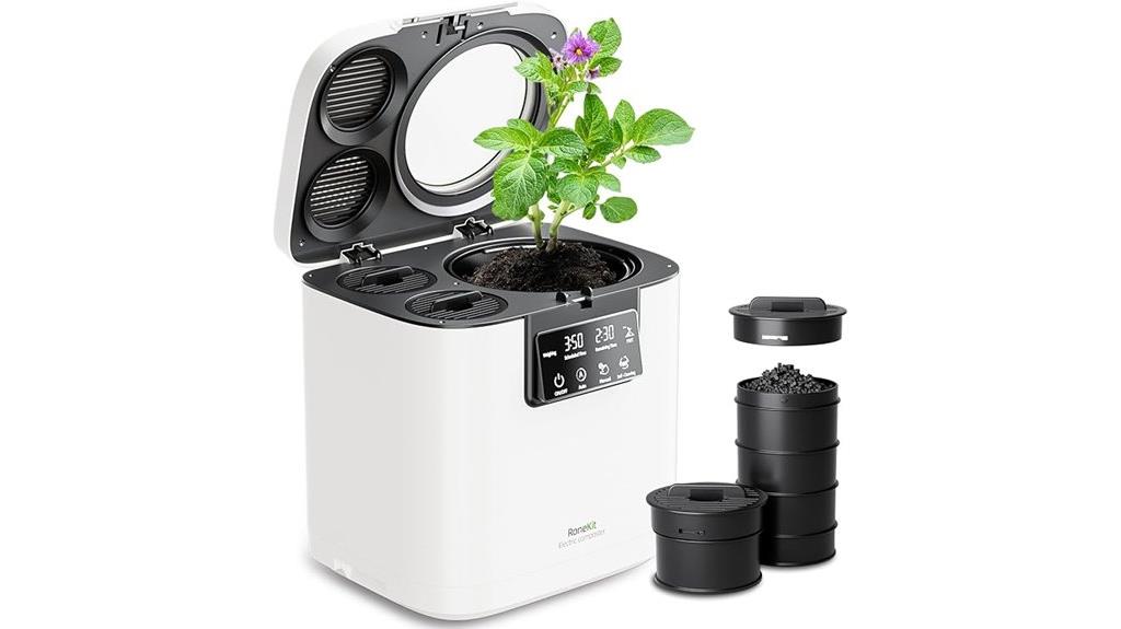 smart odorless kitchen composter