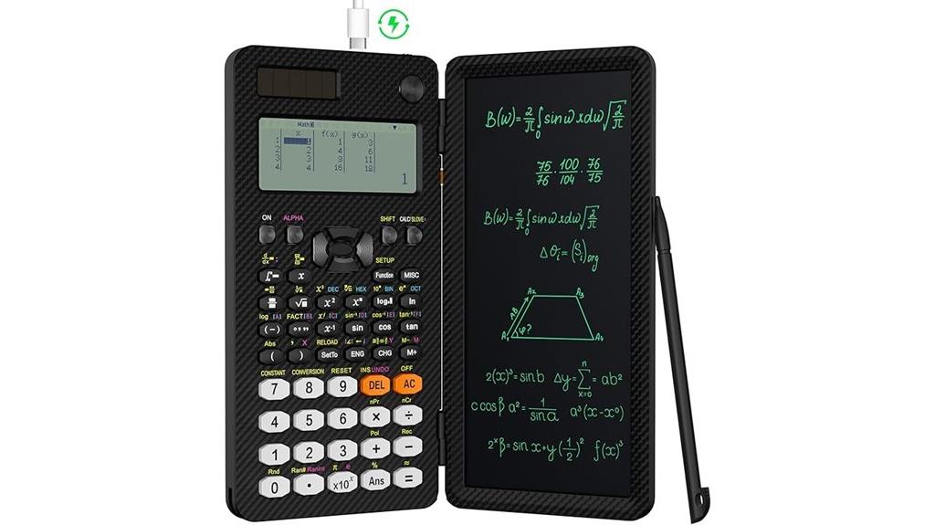 solar powered scientific calculator