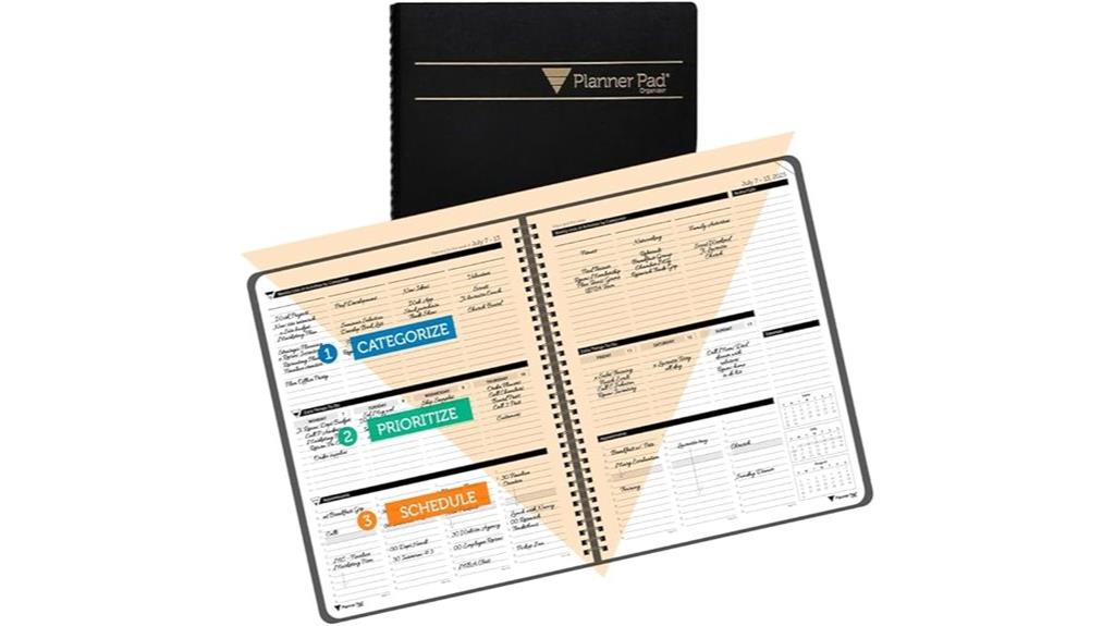 spiral planner july june