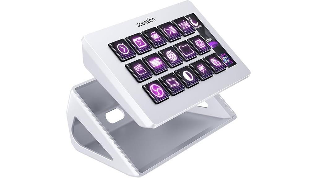 stream controller with lcd