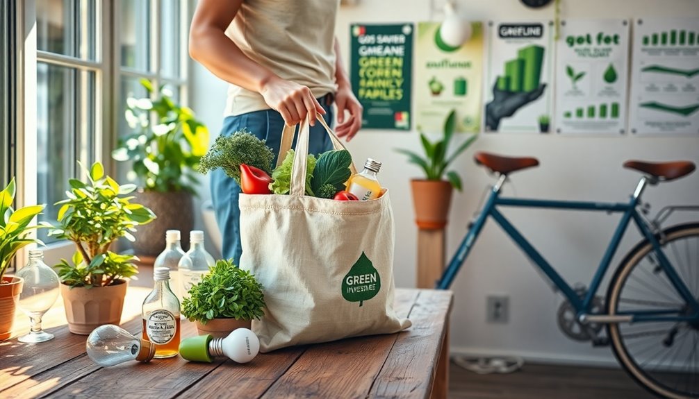 support eco friendly financial choices