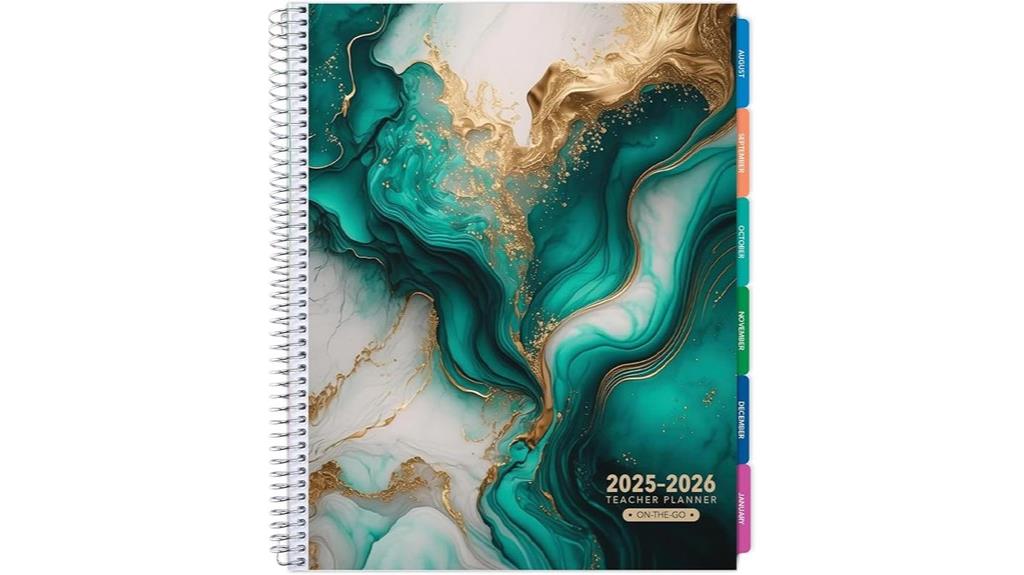 teacher planner notebook 2025