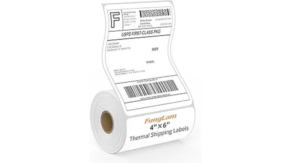 thermal shipping labels pack