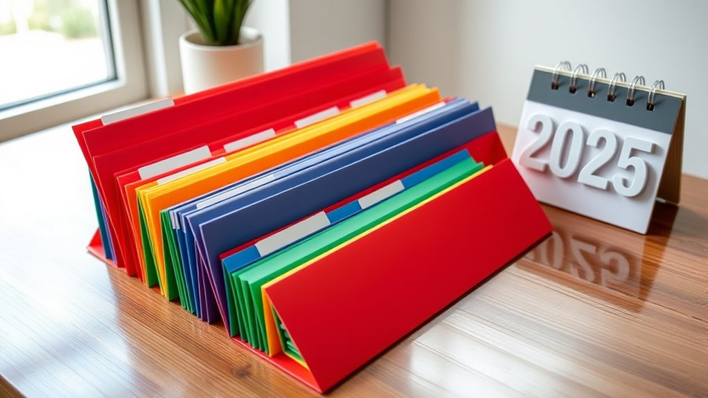 top bill organizer folders