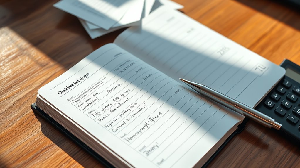 top checkbook ledger book options