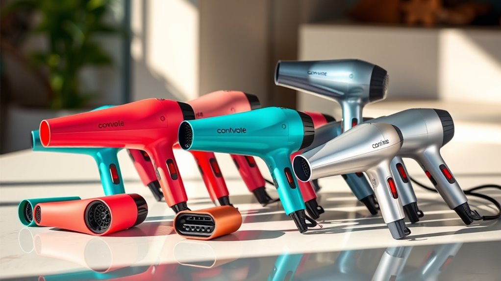 top dual voltage hair dryers