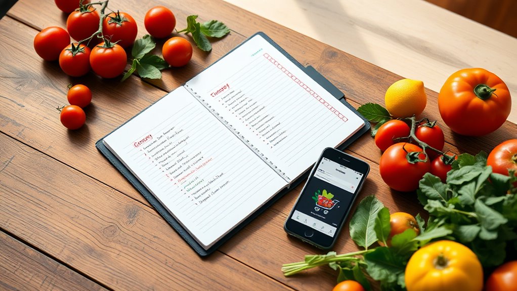 top grocery planning pads