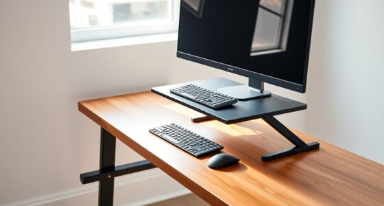 top standing desk converters