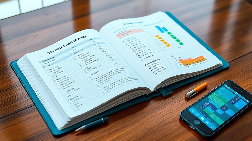 top student loan planning notebooks