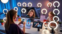 top usb ring lights