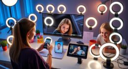 top usb ring lights
