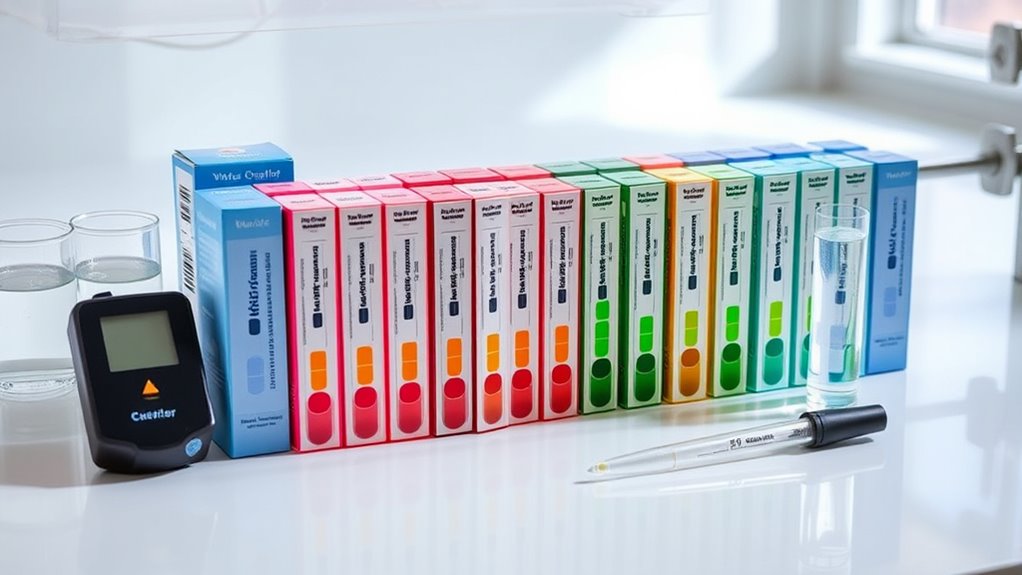 top water testing kits