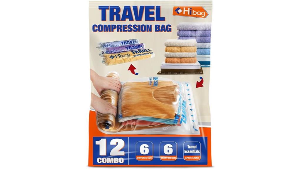 travel compression storage bags