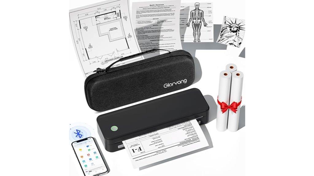 travel friendly inkless printer