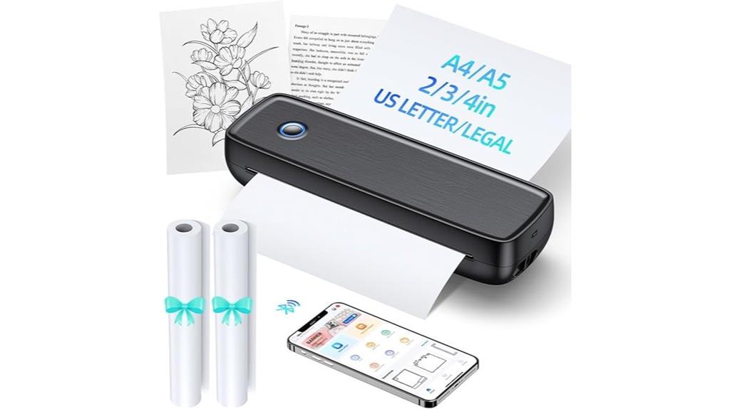 travel friendly wireless printer